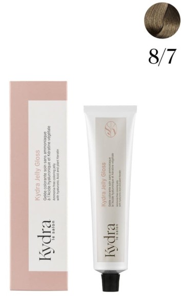 Kydra Jelly Gloss Ammonia-Free Coloring Jelly 8/7 Стойкий тонирующий Глосс-Гель 60 мл