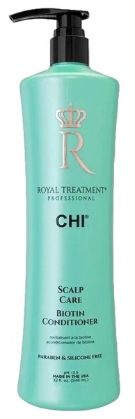 Chi Кондиционер для волос и кожи головы Королевский уход Scalp Care Biotin/ Royal Treatment Biotin Condition 946 мл 