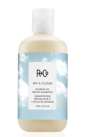 R+Co On a Cloud Baobab Oil Repair Shampoo Шампунь «На облаке» для восстановления волос с маслом баобаба 251 мл