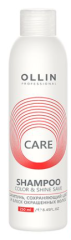 OLLIN CARE Шампунь, сохраняющий цвет и блеск окрашенных волос 250мл/ Color&amp;Shine Save Shampoo