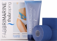 Fabbrimarine Anti-cellulite Сosmetic patches Kit addome (gel modellante+Taping) Фабримарин Антицеллюлитные патчи для живота и бедер (2 шт)