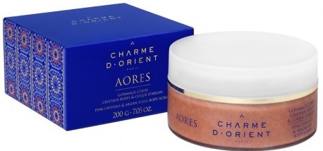 Charme d’Orient Gommage corps AORES Argan Шарм До Ориент Гоммаж с глиной, кристаллами и орехом Арганы 200 гр.