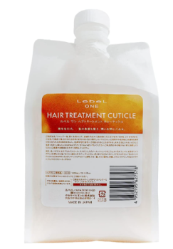 Lebel Маска для интенсивного увлажнения и разглаживания волос 500 мл Refill One Treatment Cuticle+  