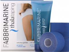 Fabbrimarine Anti-cellulite Сosmetic patches Kit gambe (gel modellante+Taping) Фабримарин Антицеллюлитные тейпы для областей бедер и ног (2 шт)