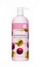 Лосьон CND Scentsations black cherry scented hand body lotion 976 мл Вишня & Мускатный Орех