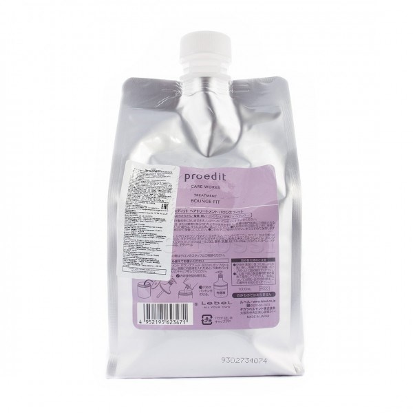 Lebel Proedit Bounce Fit Treatment 1000 мл Маска для волос 
