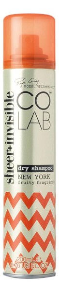 Сухой шампунь Колаб Colab sheer+ invisible New York 200 мл