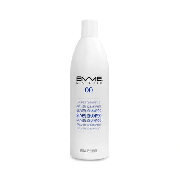 Концентрированный крем-шампунь 00 SILVER SHAMPOO, 1 л