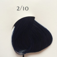 Французская крем-краска 2/10 Intense Ash Dark Brrown № 2.10 Noir Bleu, Иссиня-черный 60 мл