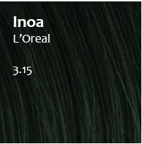 L'Oreal Prof Краска для волос ИНОА ODS 2 без аммиака, 3.15 темный шатен пепельный красное дерево 60 гр