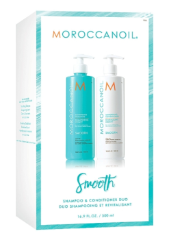 Moroccanoil Набор DUO Шампунь + Кондиционер 500 мл Разглаживание волос Smoothing 