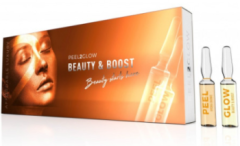 Peel2Glow Beauty &amp; Boost Набор для домашней процедуры эксфолиации «Красота навсегда» 10 ампул