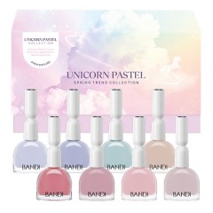 Bandi Коллекция лаков Набор Ultra Nature Trend Set Unicorn Pastel 10x8 мл