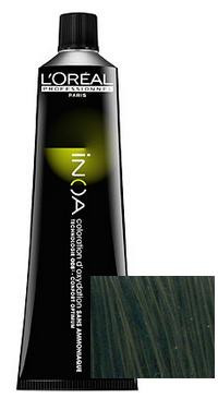 L'Oreal Prof Краска для волос ИНОА ODS 2 без аммиака, 4.07 шатен глубокий метализированный 60 гр