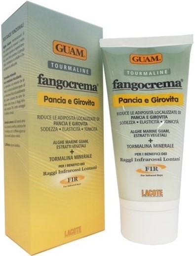 Guam Fangocrema Pancia e Girovita Tourmaline Гуам Крем моделирующий для живота и талии с разогревающим эффектом с микрокристаллами Турмалина 150 мл