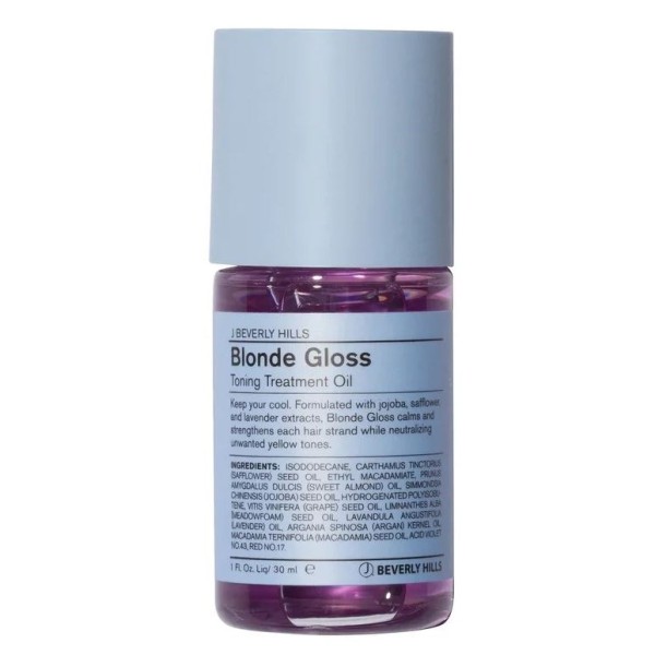 J beverly hills Blonde Gloss Масло для холодного блеска 30ml