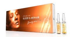 Peel2Glow Sleep &amp; Repair Набор для домашней процедуры эксфолиации «Ночное восстановление» 10 ампул