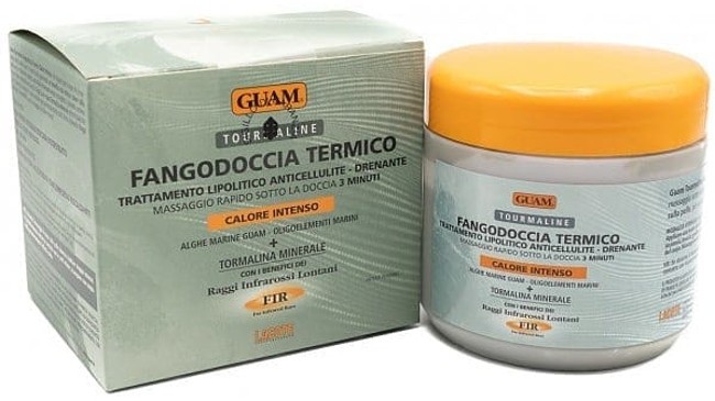 Guam Fangodoccia Termico Tourmaline Гуам Маска для массажа в душе с разогревающим эффектом с микрокристаллами Турмалина 500 г