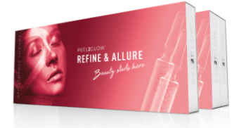 Peel2Glow Peel Enzymatic+ Glow Refine&Allure Набор для домашней процедуры эксфолиации «Совершенство контура» 10 ампул 