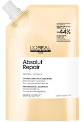 Loreal Professionnel Шампунь (рефилл) для реконструкции сильно поврежденных волос Absolut Repair Shampoo, 1000 мл.