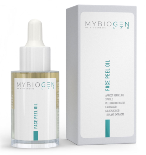 MyBiogen Face Peel Oil 2-х фазный масляный пилинг для кожи лица 30 мл