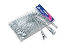 Зажим большой, металл, 10 см (12 шт.) DEWAL