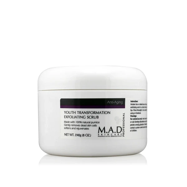 Отшелушивающий крем-скраб с омолаживающим эффектом Youth Transformation Exfoliating Scrub, 240 г