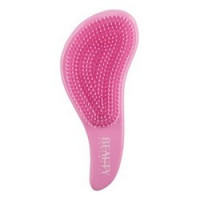 Распутывающая щетка  «Tangle Brush» для сухих и влажных волос, розовая