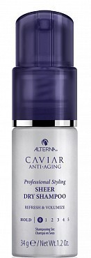 ALTERNA CAVIAR ANTI-AGING SHEER DRY SHAMPOO Сухой шампунь для волос 34 мл