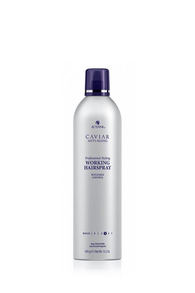 Alterna Лак подвижной фиксации ALTERNA CAVIAR ANTI-AGING c анти-возрастным уходом Professional Styling Working Hairspray 439 г
