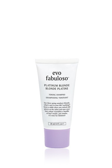 Fabuloso Evo Platinum Blonde Toning Shampoo Интенсивный тонирующий шампунь-уход Платинум Блонд, 30 мл