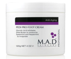 M.A.D Skincare Pedi Pro Foot Cream 120 гр Активный питательный и смягчающий крем для ног
