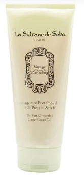 La Sultane de Saba Гоммаж Протеины шелка Зеленый чай/Имбирь 200 мл Ginger Green Tea Gommage Silk Scrub