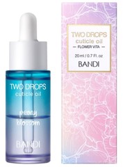 Bandi Двухфазное масло для кутикулы «Пион» Flower Vita Two Drops Oil Peony Blossom 20 мл