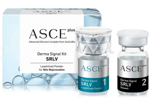 ASCEplus Derma Signal Kit SRLV/Набор для ухода за кожей лиофилизированнная пудра+Концентрат 20 мг+5 мл (1 шт)