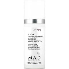 Омолаживающий увлажняющий крем с гликолевой кислотой Youth Transformation Glycolic Moisturizer 7%, 50 г 	 