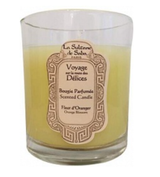 La Sultane de Saba Свеча ароматическая Апельсиновые цветы 165 г Scented Candle Fleurs d’oranger