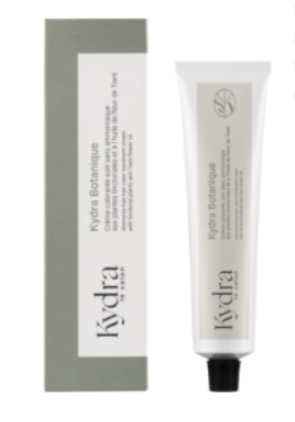 Kydra Le Salon Botanique Светлый Блонд 8 Light Blond 60 мл Крем-краска для волос без аммиака Ammonia-free hair color treatment cream with tinctorial plants and Tiare flower oil на основе растительных пигментов