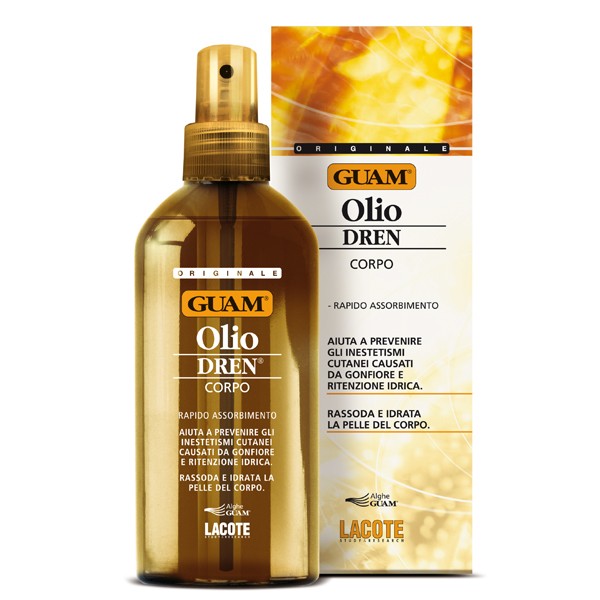 GUAM Olio Dren Corpo 200 ml Масло для тела с дренажным эффектом для массажа