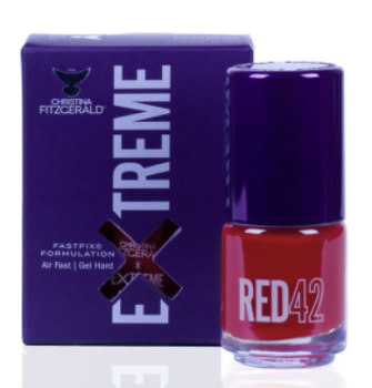 CHRISTINA RED 42 EXTREME КРАСНЫЙ Лак для ногтей 15 мл