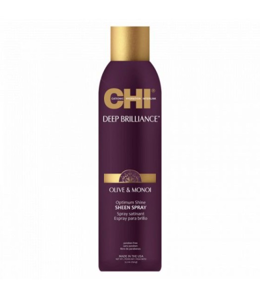 CHI Спрей-блеск для волос Deep Brilliance Olive & Monoi Sheen Spray 150 гр