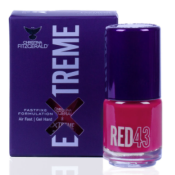 CHRISTINA RED 43 EXTREME КРАСНЫЙ Лак для ногтей 15 мл