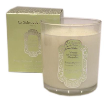 La Sultane de Saba Свеча ароматическая Зеленый чай/Имбирь 165 г Scented Candle The Vert au Gingembre