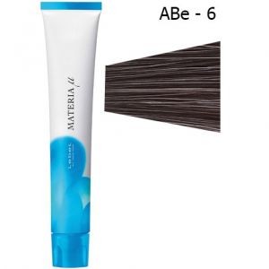 Lebel Materia Лайфер  80 г Тонирующая краска ABe-6 тёмный блондин пепельно-бежевый