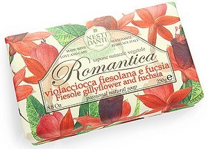 Nesti Dante Romantica мыло с ароматом левкоев и фуксии 250 гр