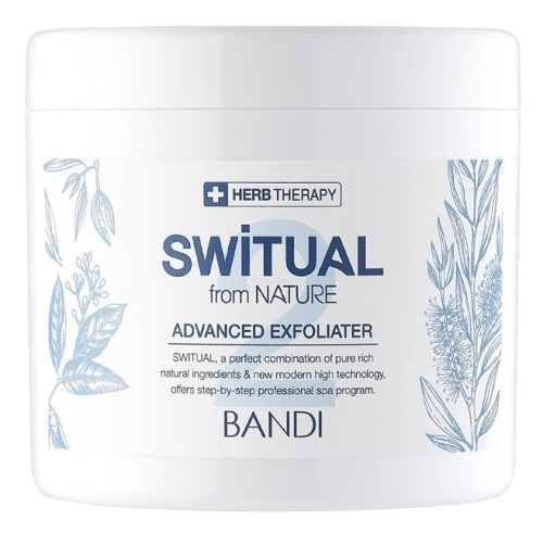 Bandi Гель-скраб с минералами 450 мл для СПА-педикюра Switual Advanced Exfoliater 
