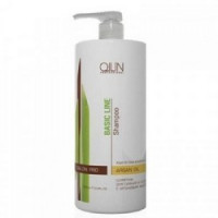 OLLIN BASIC LINE Шампунь для сияния и блеска с аргановым маслом 750мл/ Argan Oil Shine & Brilliance