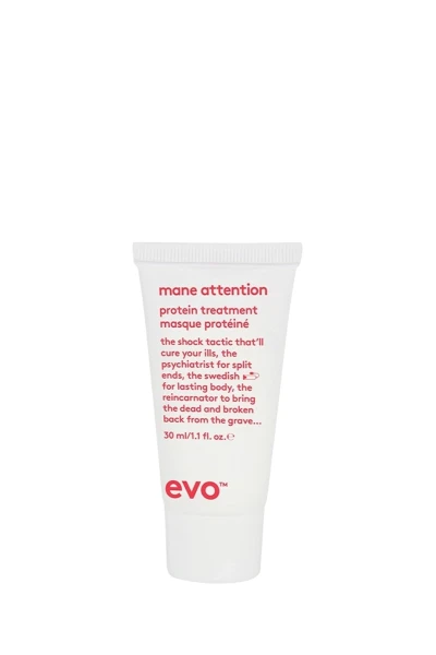 Evo mane attention protein treatment (travel) [Рецепт для гривы] укрепляющий протеиновый бальзам-уход для волос, 30 мл