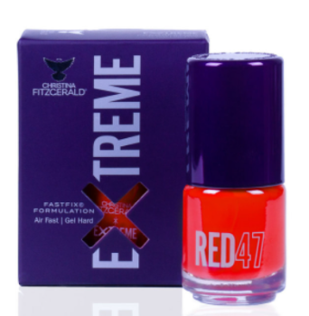 CHRISTINA FITZGERALD EXTREME PROF Лак для ногтей КРАСНЫЙ RED 47