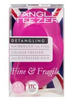 Расческа Tangle Teezer Fine & Fragile Berry Bright (оттенок малиновый)